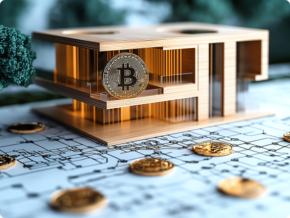 Consultants in<br> buying real estate <br> with crypto